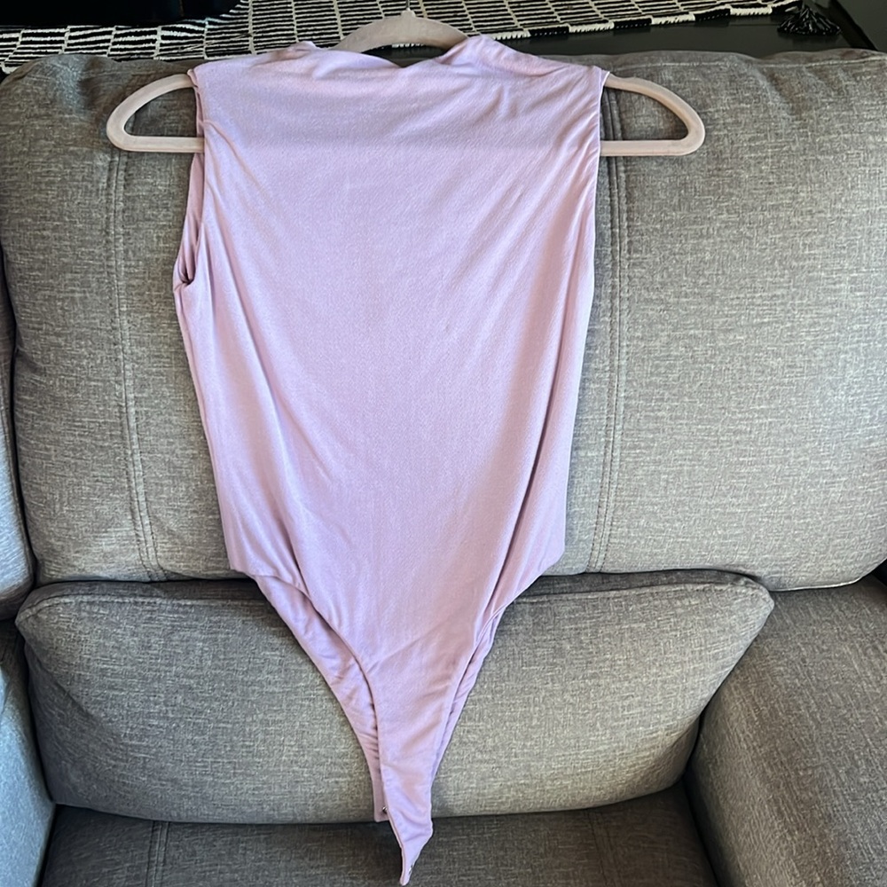 Naked Wardrobe Lavender Bodysuit Size M NWT - Picture 3 of 3